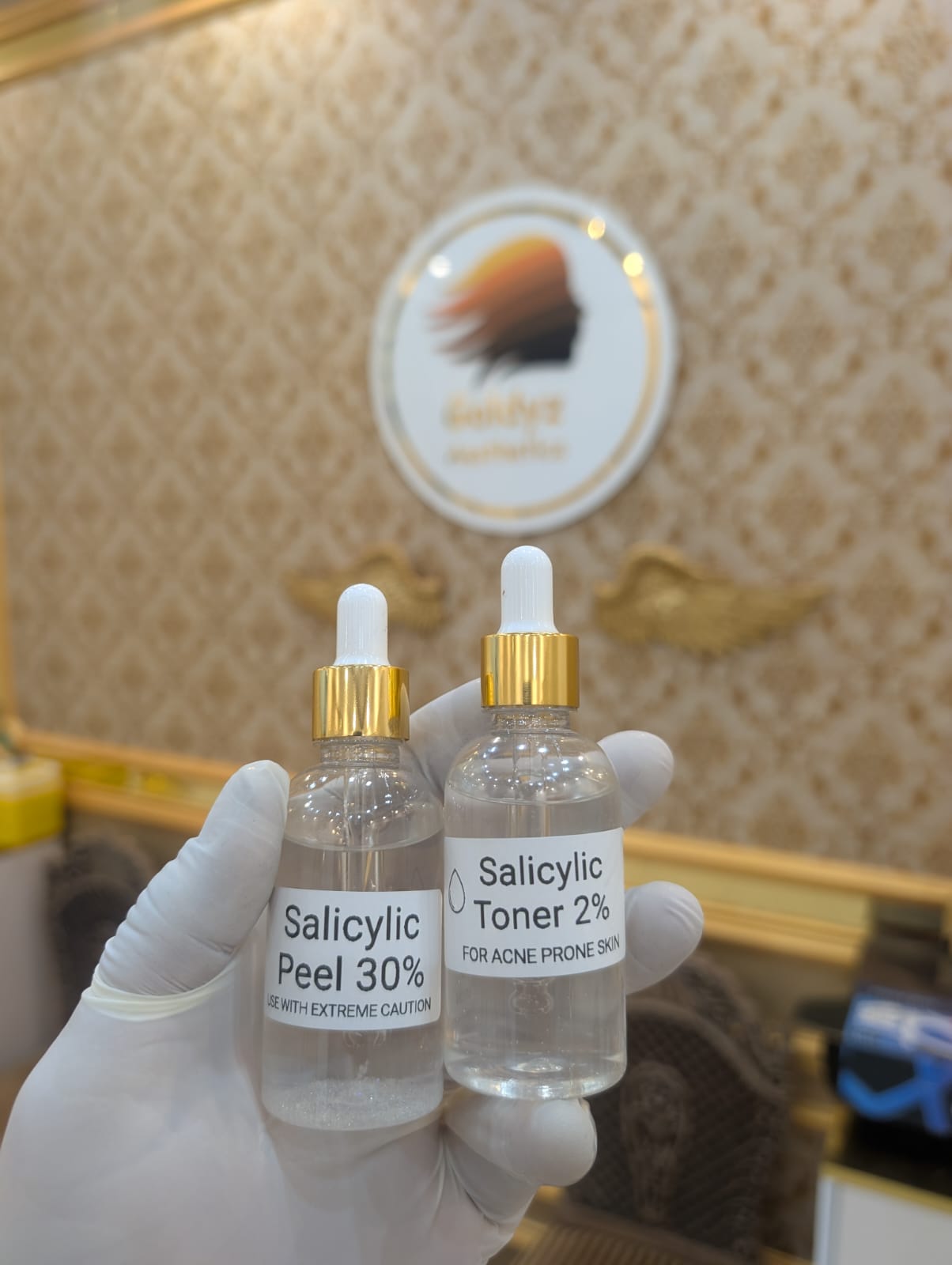 30 and 2 percent salicylic acid peel and toner for acne treatment in Multan