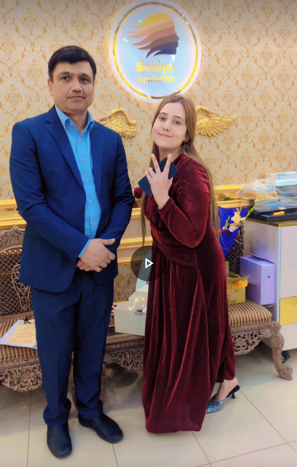 Aesthetic Clinic in Multan GoldyZ celebrating 4 successful years serving 200 clients daily