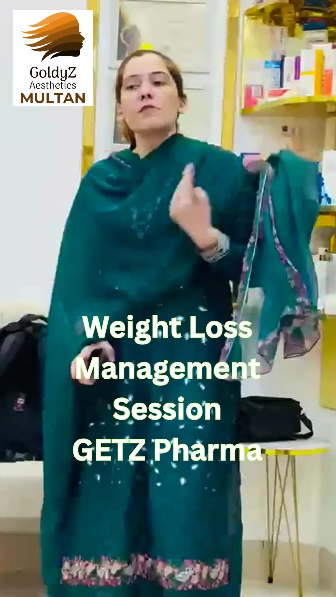 Healthcare professionals attending a Weight Loss Management Session on Tirzee at GoldyZ Aesthetics conducted by GETZ Pharma