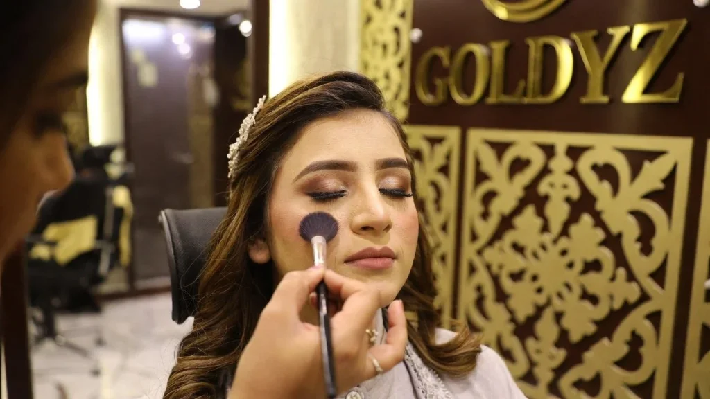 Party makeup look created at GoldyZ Multan Aesthetics