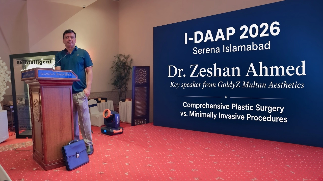 Dr. Zeshan Ahmed, GoldyZ, speaking at I-DAAP 2026
