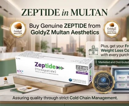 Zeptide tirzepatide weight management at GoldyZ Multan Aesthetics