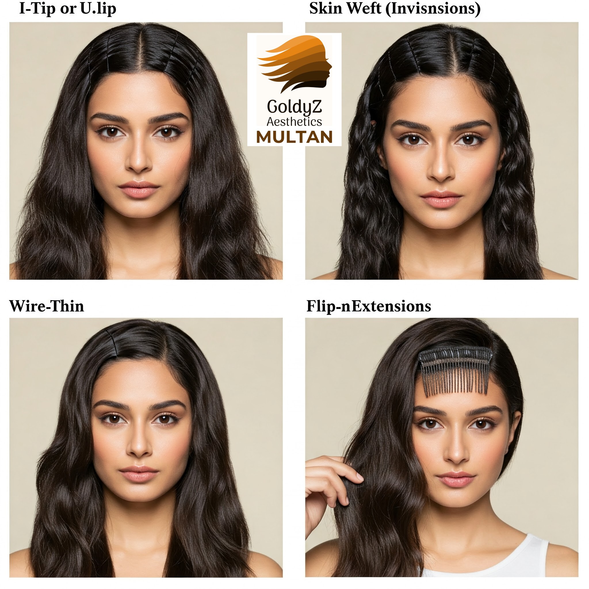 I Tip and U Tip Hair Extensions