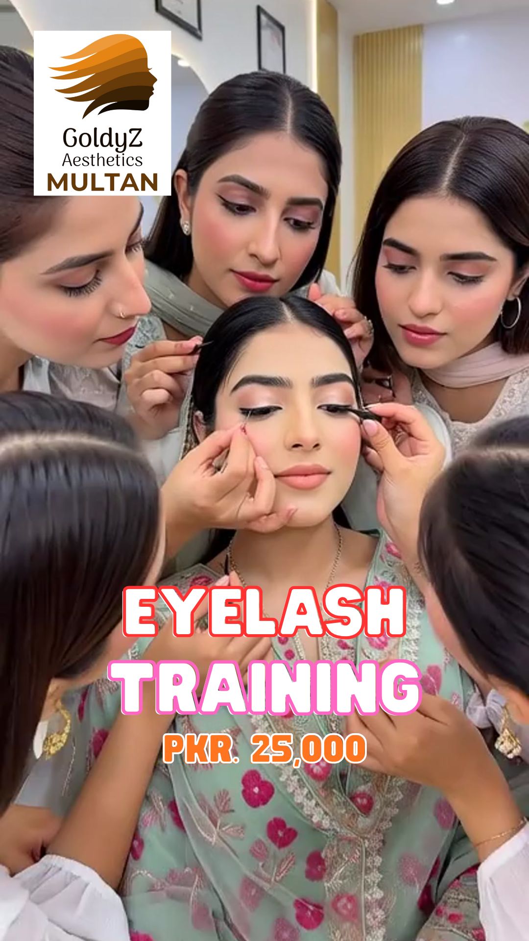 Lash Extensions, lift and Lamination Course in Multan