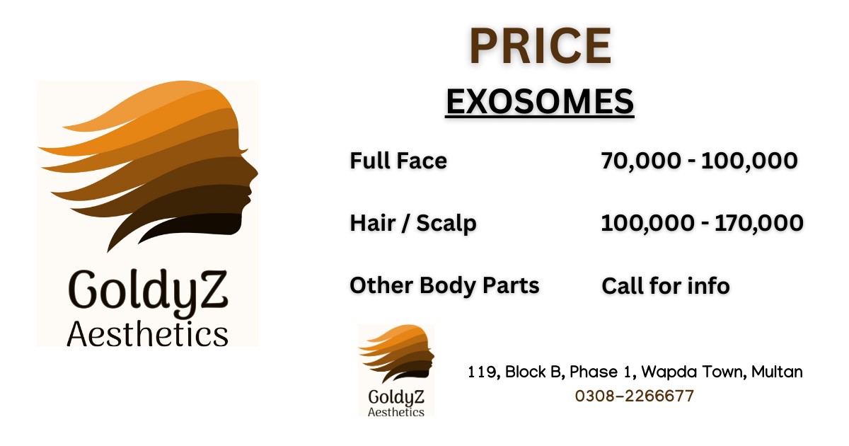 Exosomes treatment price Multan GoldyZ