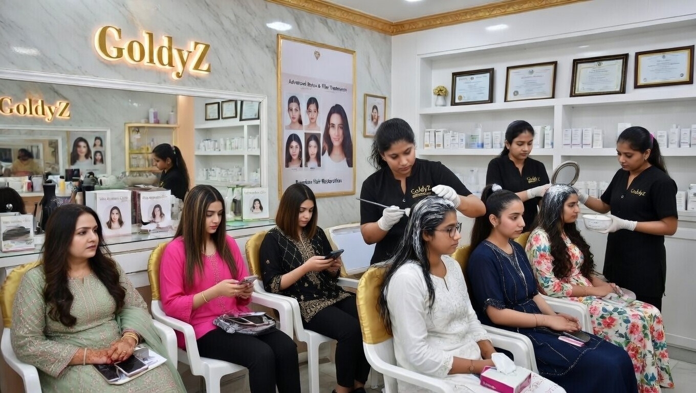 Hair Botox Treatment GoldyZ Multan