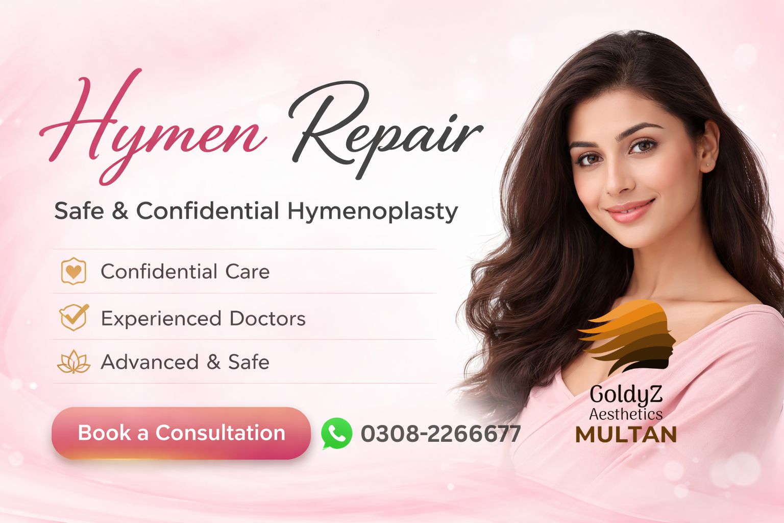 GoldyZ Multan Hymen Repair Surgery