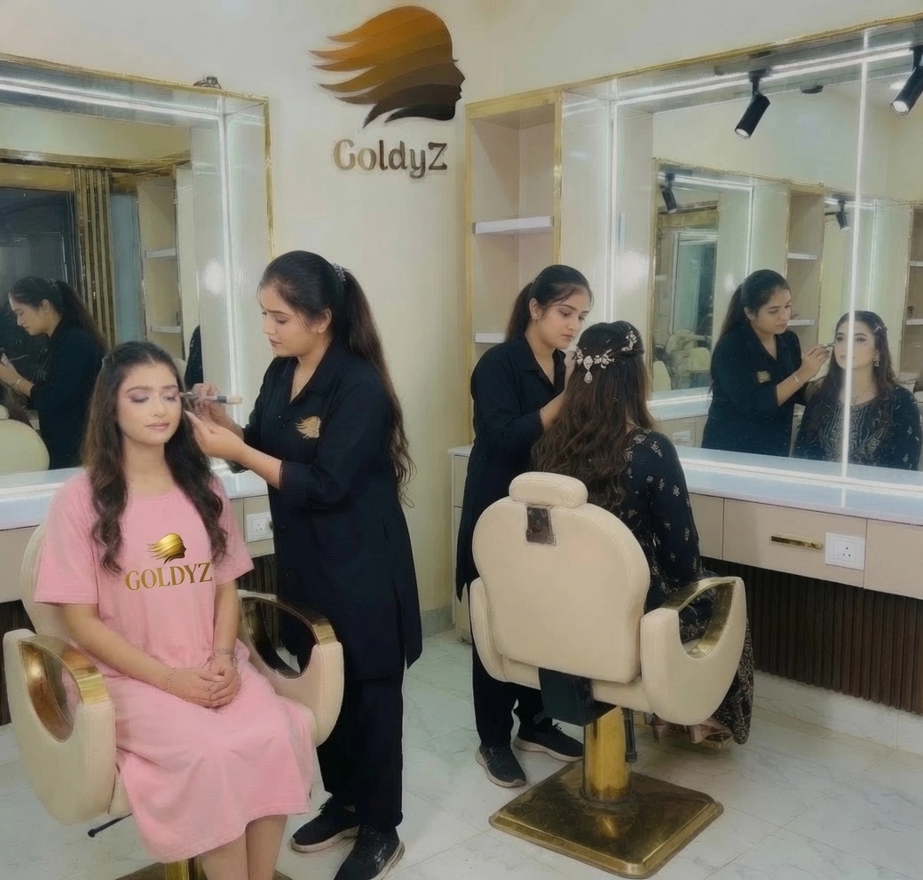 Party and Brial Makeup at GoldyZ