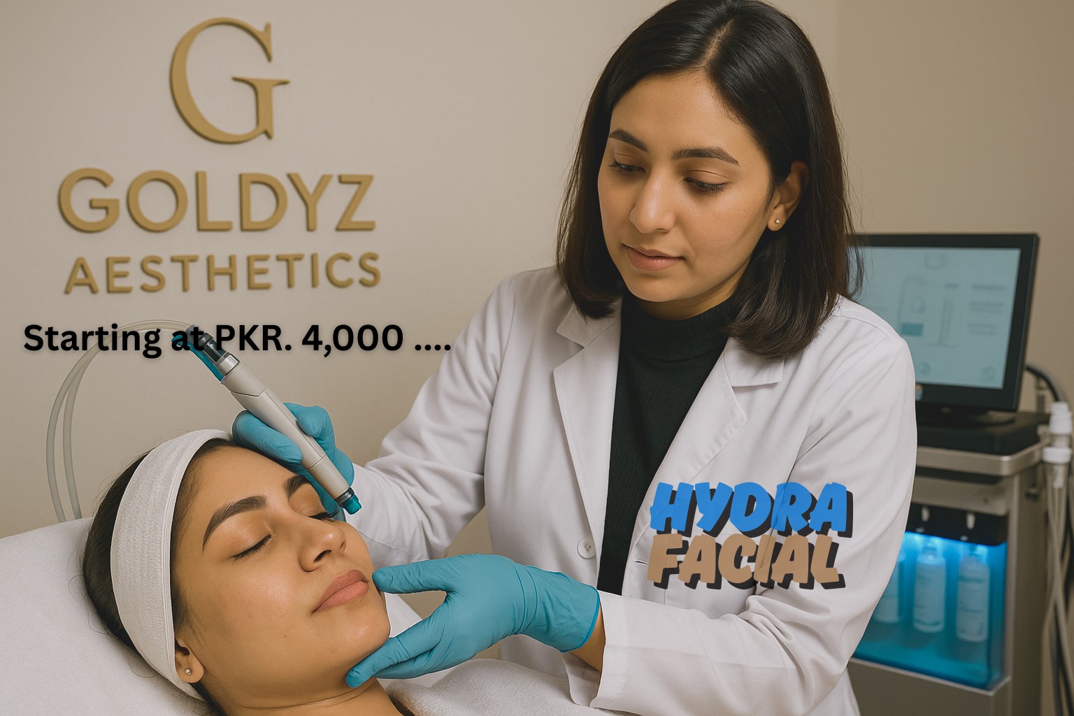Hydrafacial Price at GoldyZ Multan