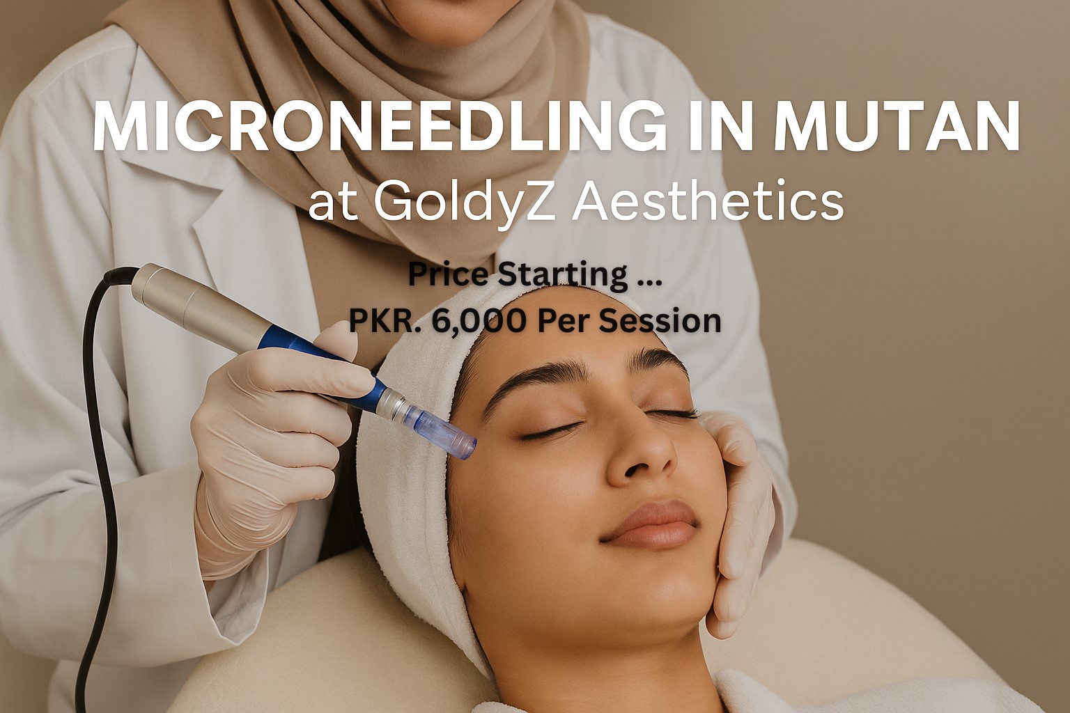 Microneedling price and benefits in Multan