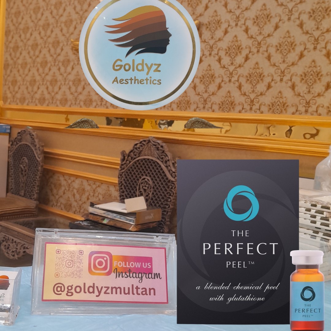 The Perfect dermal Peel at GoldyZ Multan