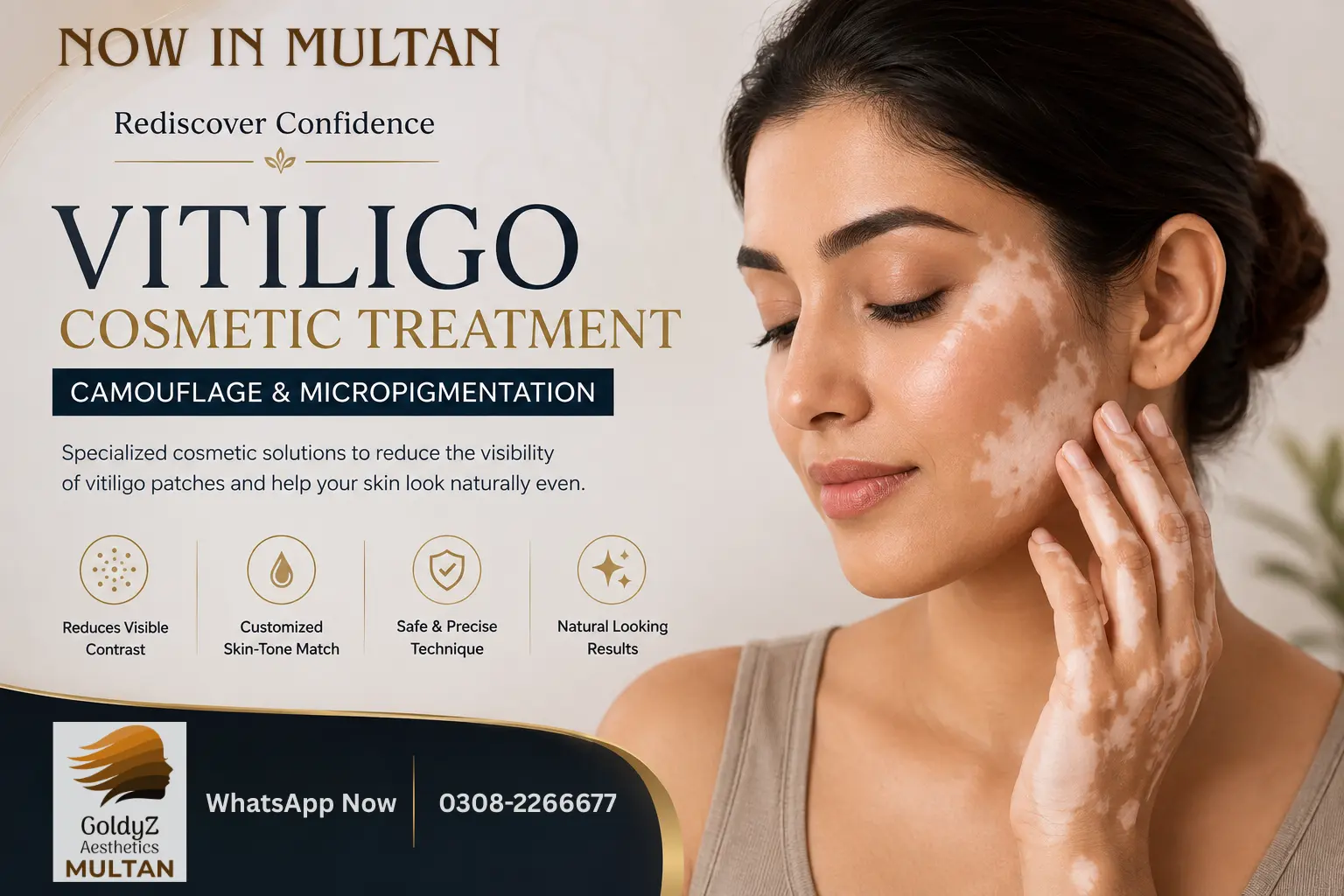 Vitiligo Cosmetic Camouflage