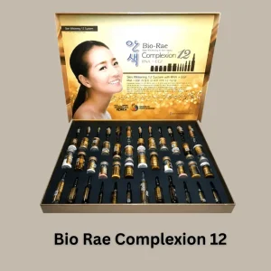Buy Bio Rae Premium Complexion 12 skin brightening injection box for professional aesthetic use in Pakistan