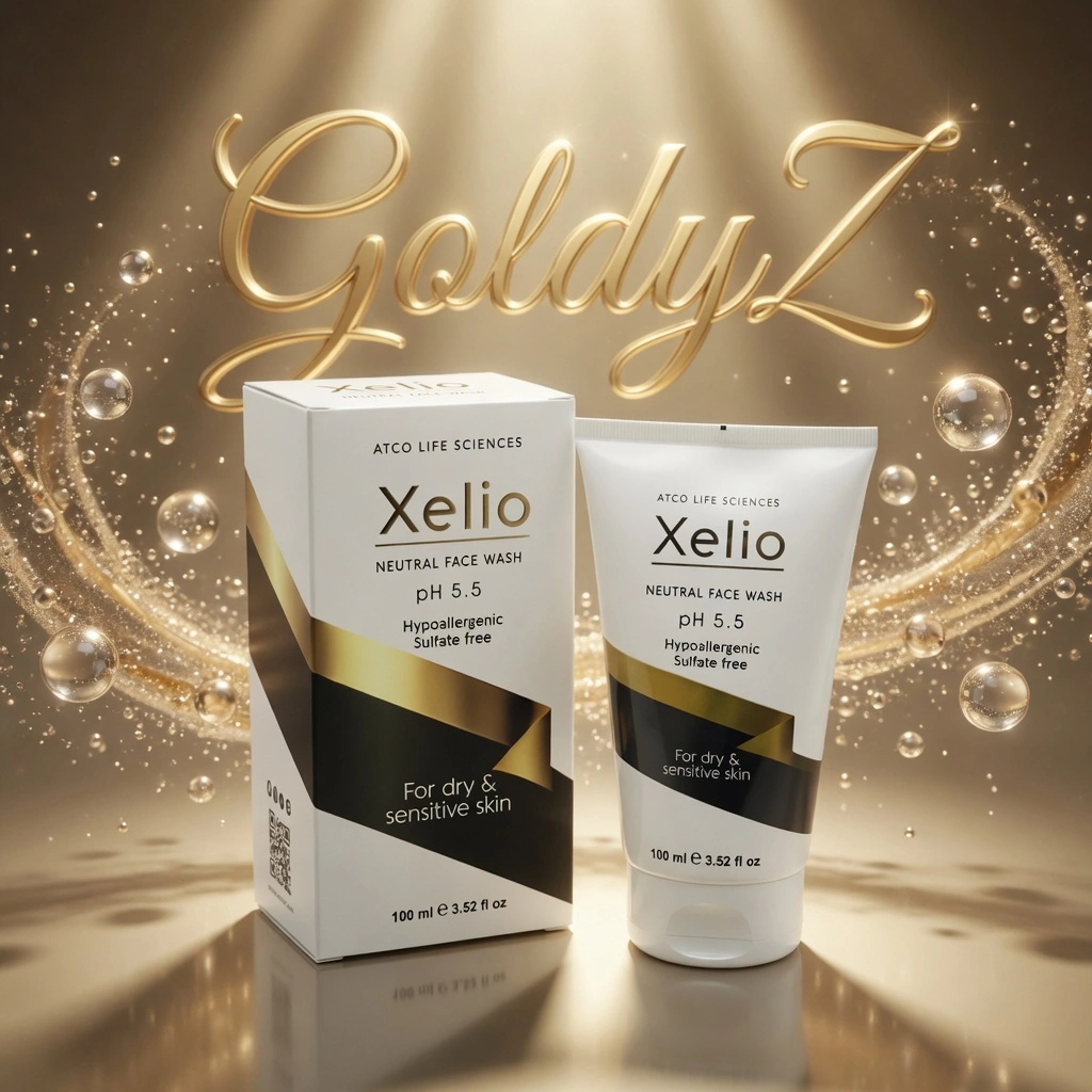 Xelio Neutral Face Wash 100ml bottle - Gentle pH 5.5 cleanser for sensitive skin in Pakistan