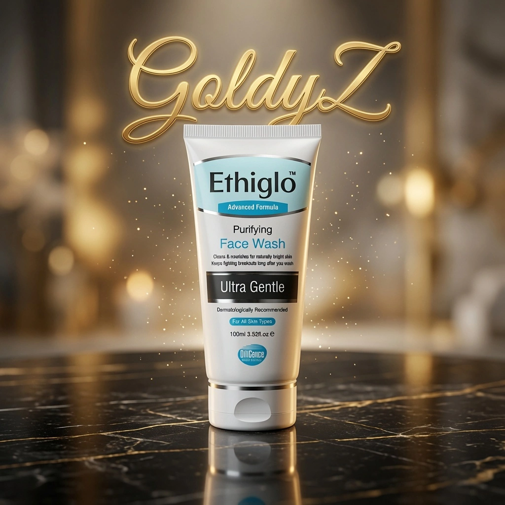 Ethiglo Purifying Face Wash for oily skin, acne control, and skin brightening