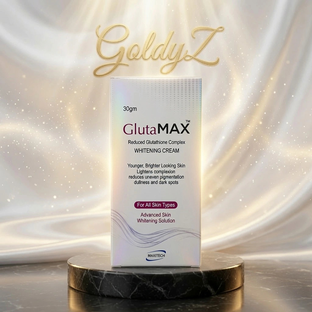 Maxitech Glutamax Whitening Cream 30gm skin brightening and moisturizing cream