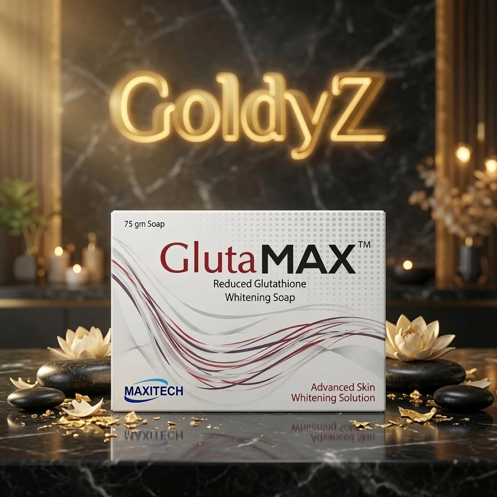 Glutamax Whitening Soap Bar skin brightening cleansing bar for glowing and even tone skin