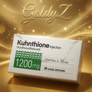 10 Vials Box, Kuhnthione Injection 1200mg reduced glutathione injection by Kuhnil Biopharm South Korea