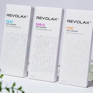 Revolax Fine Deep and Sub-Q hyaluronic acid dermal filler range