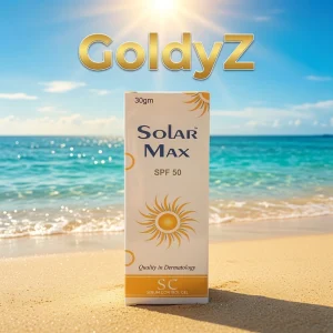 Maxitech | Solar Max SC 50 Gel Sunscreen SPF 50 | Oil-Free Sunblock
