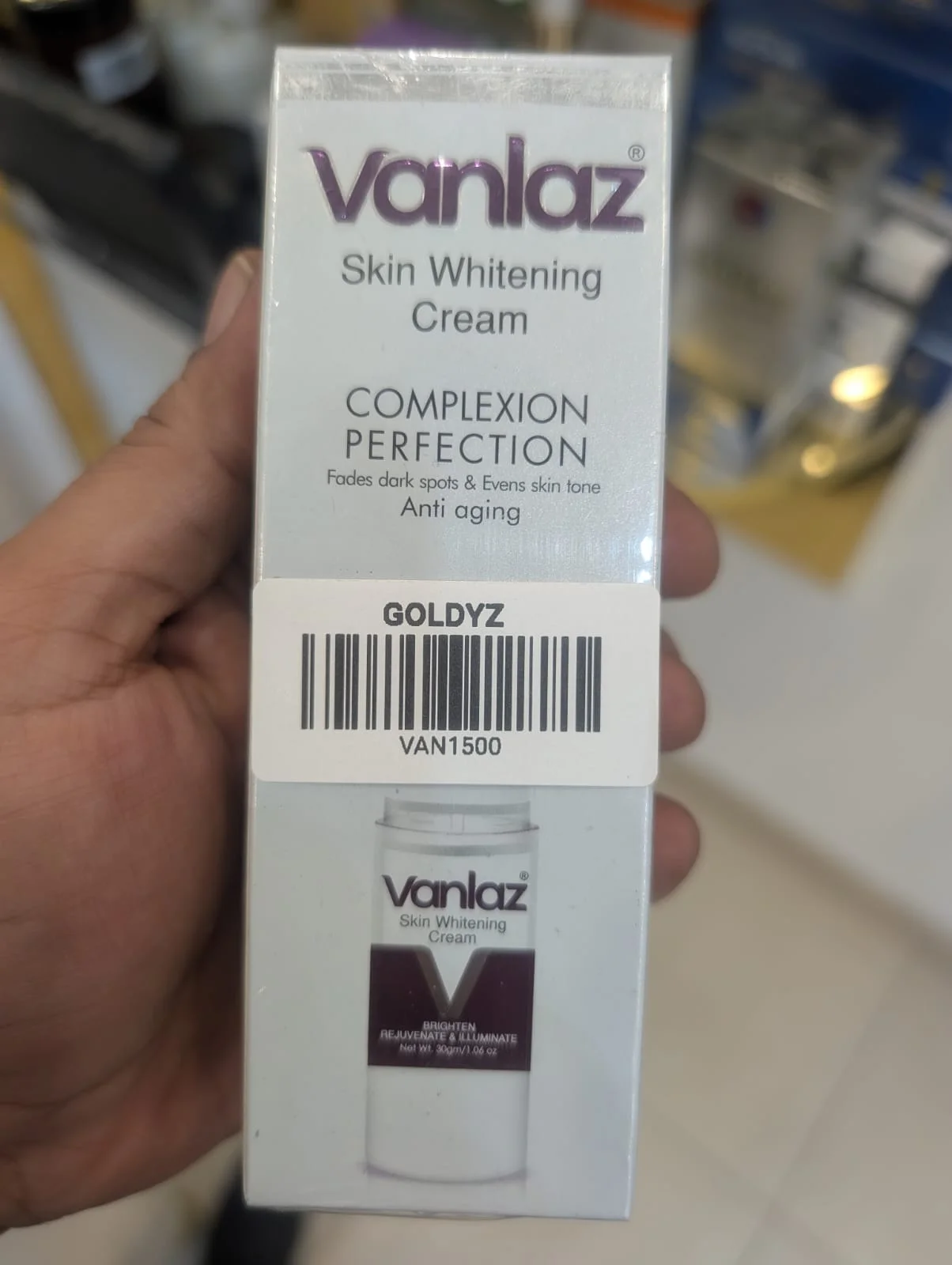Vanlaz whitening cream for skin brightening and even skin tone
